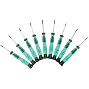 ProsKit SD-0839 9 PCS ESD Precision Screwdriver Set Slotted, Phillips and Torx screwdrivers [SD-0839-TW]