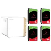 QNAP TS-462 4-Bay 8GB NAS With 4x 10TB NAS HDD Bundle [BDLQNP462006]