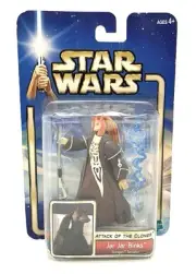 Star Wars Attack Of The Clones Jar Jar Blinks Gungan Senator Boxed 3.75"