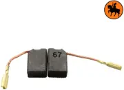 Carbon Brushes ELU WS42VB grinder - 6.3x10x14mm - With Auto Stop