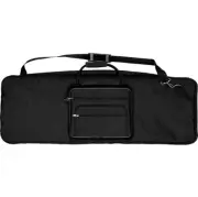 Musician's Black Keyboard 61 Keys 42.5" X 15" X 6.5" Bag With Handles