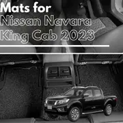 for Nissan Navara King Cab (NP300/D23)2015-Current, Premium Car Floor Mats