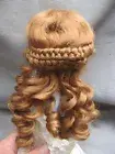 SIZE 9 AUBURN NAOMI ANTIQUE MODERN DOLL WIGS SYNTHETIC MOHAIR
