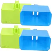 ADOCARN 4pcs Snow Brick Model for Boys and Girls Clamps Portable Toys for Boys 5 Years Old Outdoor Toys Christmas Birthday Random