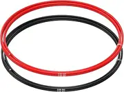 20 AWG Silicone Wire by MMOBIEL – 20 Gauge Tinned Copper Cable, 2 x 5FT (1 Red & 1 Black), Flexible High Temp Wire for RC, Drones, Sensors, Arduino, DIY, Speaker, LED, Electrical Repair