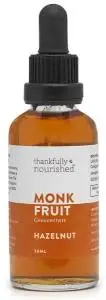 Thankfully Nourished Monk Fruit Concentrate Hazelnut 50ml