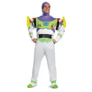 Buzz Lightyear Halloween Suit Outfit Cosplay Costume Party Jumpsuit Fitted Childs Kids Adult Clothes