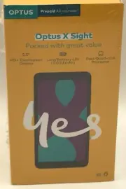 Alcatel Optus X Sight Phone 16GB New (5002x) (Prime Black) #5800NSB
