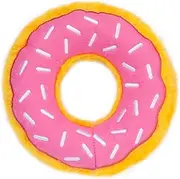 ZippyPaws ZP256 Donutz Strawberry 17.5cm Dia, Strawberry, Original
