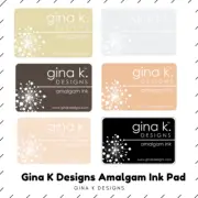 Gina K Designs Amalgam Ink Pad - Full Size - Choose your colour