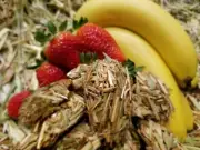 I'm Your Bunny Rabbit Treat Banana Strawberry & Oaten Hay Krispy Krumble (12Pce)