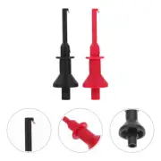 2 Pcs Test Hook Pen Needle Portable Hooks Multimeter Clips Probe