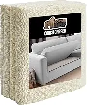 GORILLA GRIP Non Slip Couch Gripper, Prevents Couches from Sliding and Holds Bed in Place, Pad Grips Beds, Sofa, Mattresses, Chair Cushions and Helps Keep Topper from Slipping, Easy Trim Pads