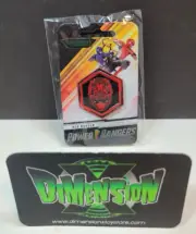 POWER RANGERS RED RANGER LIMITED EDITION ENAMEL PIN BEAST MORPHERS