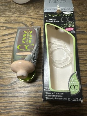 Physicians Formula Organic Wear 100% Natural Origin CC Cream Light 6226. Sealed.