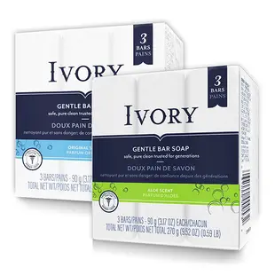 美國 IVORY 象牙香皂 90gx3入 清新香皂 蘆薈香皂 象牙皂 浮水皂 肥皂-個人風格