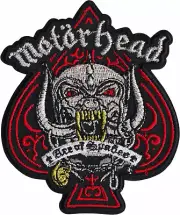 Patch - Motorhead Ace Spade Warpig Rock Metal Music Band 3.5" Iron On #89163 New