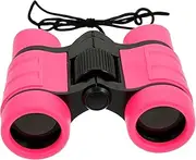 [LALAFINA] Waterproof Boys and Girls Binoculars 4x30 Child Binoculars Camera for Boys Girls