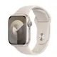 [欣亞] Apple Watch Series 9 (GPS)；41 公釐星光色鋁金屬錶殼；星光色運動型錶帶 - M/L *MR8U3TA/A