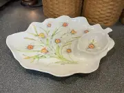 Kathleen Parr McKenna~(2001)~Keller Charles~Chip And Dip Serving Tray~Daffodils