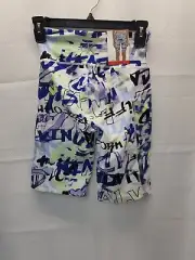 Calvin Klein Women's Bike Short High Rise Fashion Print Size X-Small or Small