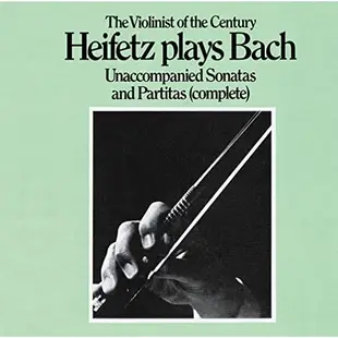 [RCA Red Seal 特價990↘540] Heifetz海飛茲演奏巴哈無伴奏小提琴奏鳴曲與組曲 2CD 正版全新