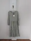 EBBY AND I SAGE 100% COTTON BOHO DRESS