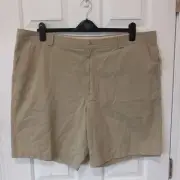 NWT! TOMMY BAHAMA Men's Beige Tencel Cotton Trinidad Shorts Casual Career 44