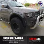Fender Flares Guard Cover Pocket Style for Mitsubishi Triton MN ML 2005 - 2014