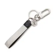 Louis Vuitton Keychain Monogram White Monogram Eclipse Porto Cl Dragonne M641