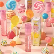 ColourPop Candy Land Princess Lolly Roller Gloss Clear Juicy Cherry Limited Ed