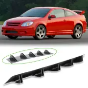 Carbon Rear Lip Bumper Diffuser Spoiler Splitter Shark Fin For Chevrolet Cobalt