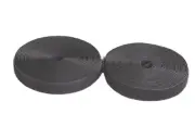 10 yards set x 1 inch Sew on Hook and Loop Non-Adhesive black