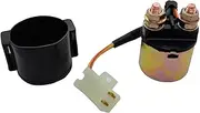 QASULER Starter Relay Solenoid, for Polaris, Sportsman 4x4 1993-1996 Worker 335 Worker 500 1999-2002 Motorcycle Electrical Switch Motorcycle Engine Start Relay