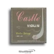 Castle Violin String Set in 1/2 Size - Superior Flat Winding