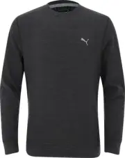 Puma Boy's Cloudspun Puma Black Heather Sweater Junior S