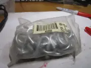 #6 1-1/2"L-Inside .192"-Wire 70lb-WLL Zinc Plated S-Hook QTY 25
