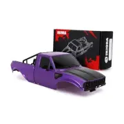 IR60 Pickup Hard Body Shell with Bed Rack for 1/18 RC Crawler TRX4M Purple