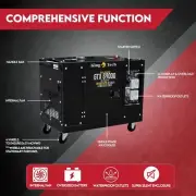 KINGTECH 8.4kW Max 6kW Rated Diesel Generator Single Phase AU Stock Good Q ✨