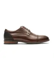 [Rodd & Gunn] Loburn Derby Shoe in Teak Multi