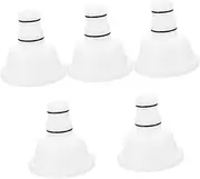 Kisangel 5pcs Filter Pump Connector Hose Adapter for Pool System Submersible Pumps Quick Connector Made of Plastic Long-Lasting and Practical