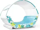 Intex Inflatable Tropical Canopy Lounge Float Two Person Swimming Pool Bed