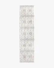 75' x 305' | Machine Washable Runner Rug | Kid & Pet Friendly | Indoor Rug | Moroccan Ornate Plush Rug | Ruggable