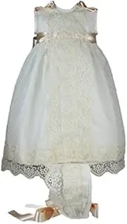 [Mimosines] Unisex Baby Christening Clothing (Pack of 2)