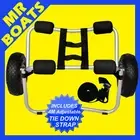 Kayak Trolley Canoe Aluminium Collapsible Wheel Cart Boat Foldable FREE POST New