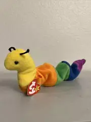 TY BEANIE BABY INCH P.V.C PELLETS BEAN BAG VNTG (1995) TOY (NEW W/TAGS)