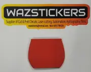 5X Wine Glass Cooler Drink Holder Neoprene Red Cooler, Sublimation transfer