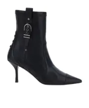 Stuart Weitzman Buckle Detailed Boots 39 Black