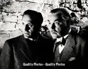 Sherlock Holmes - Basil Rathbone & Dr. Watson - Nigel Bruce 8.5x11" Photo Print