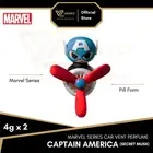 VANZO Marvel Series Car Vent Perfume Captain America - Secret Musk